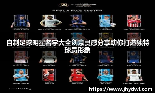 自制足球明星名字大全创意灵感分享助你打造独特球员形象